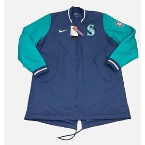 Seattle Mariners Nike Authentic Collection Full-Zip Dugout Jacket RARE SIZE XXL